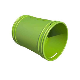 Manchon femelle Optiflex Pro Aldes - Pour conduit circulaire D90 - Vert