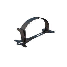 Collier de fixation universelle Optiflex Pro Aldes - Pour conduits circulaires et ovales - Noir