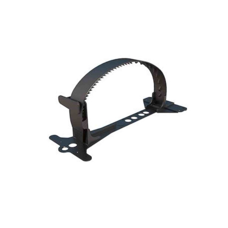 Collier de fixation universelle Optiflex Pro Aldes - Pour conduits circulaires et ovales - Noir