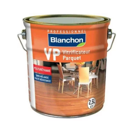Vitrificateur parquet VP Blanchon - 2.5L - Mat Soie/ Cire naturelle