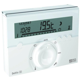 Thermostat programmable Deltia 8.03 Delta Dore - Sans fil - Avec récepteur
