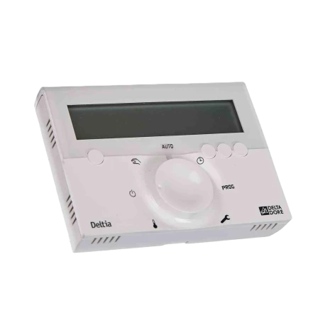Thermostat programmable Deltia 8.0 Delta Dore - IP30 - Blanc