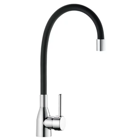 Mitigeur d'évier mécanique Delabie - Monotrou - Avec flexible autoportant