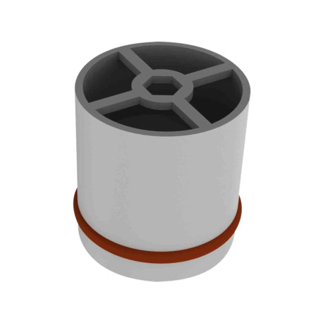 Clapet anti-retour Delabie - Pour mitigeurs lavabo et évier - 3/8" - Gris