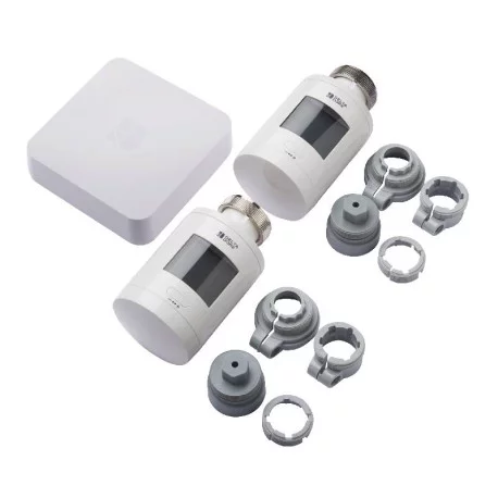 Pack connecté TRV 1.0 Delta Dore - Radio - Pour radiateurs eau chaude