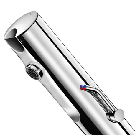 Mitigeur de lavabo automatique Tempomatic Mix 4 Delabie - 3,8" - 3l/min - A piles - Inox Chromé