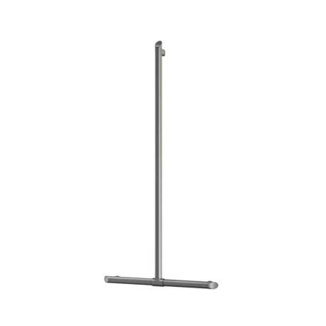 Barre de maintien en T BE-LINE Delabie - Ø 35mm - 1130 x 500 mm - Anthracite