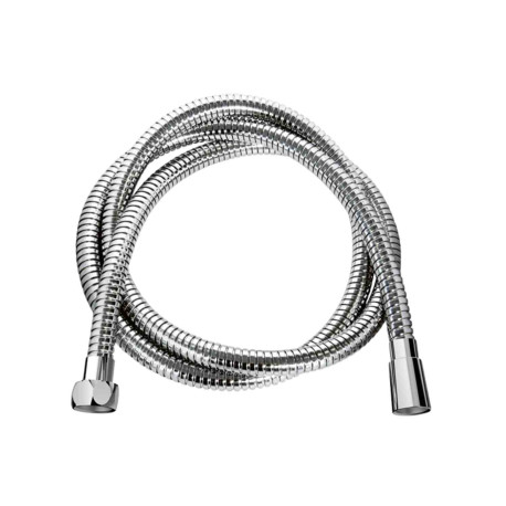 Flexible de douche double agrafage Delabie - FF1/2" - L.1500mm - Inox