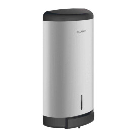 Distributeur de savon spécial douche Delabie - Aluminium & plastique - 1 litre