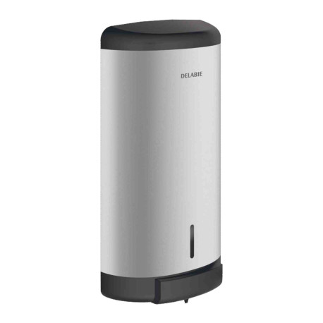 Distributeur de savon spécial douche Delabie - Aluminium & plastique - 1 litre