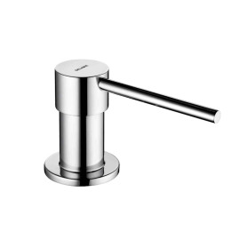 Distributeur de savon liquide ou gel Delabie - Pose sur vasque - Inox - 1 litre
