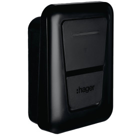 Borne de recharge Witty One Hager - 7kW - T2S+TIC+RFID