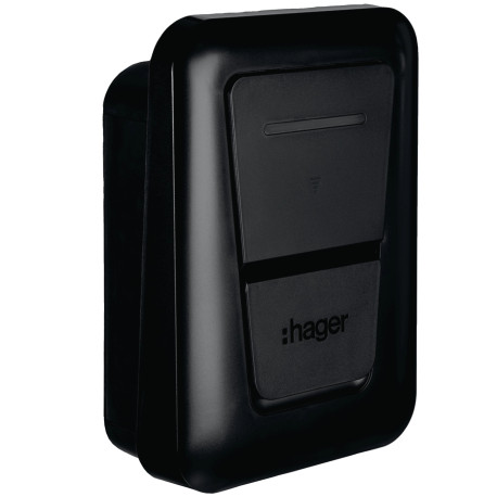 Borne de recharge Witty One Hager - 7kW - T2S+TIC+RFID