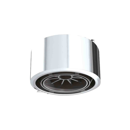 Lot de 2 brise-jets étoiles Delabie - Sans grille - F22/100 - Chromé