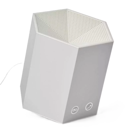 Purificateur d'air compact Shield JVD - 20m² - Blanc crème