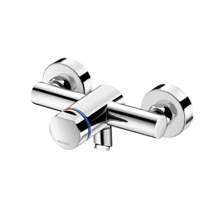 Mitigeur de lavabo temporisé TEMPOMIX 3 Delabie - Mural - Bec fixe - M1/2" - Chrome