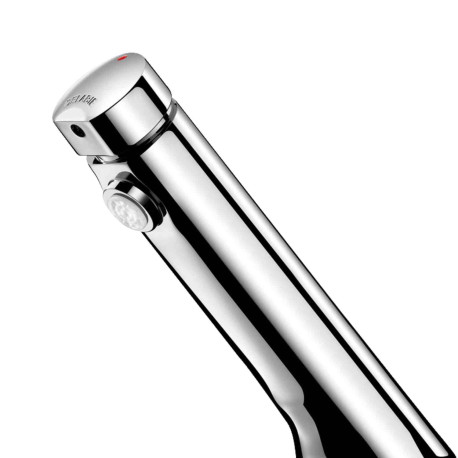 Robinet de lavabo temporisé TEMPOSOFT 2 Delabie - Poussoir - Sur vasque - 7s - M1/2" - Laiton chromé