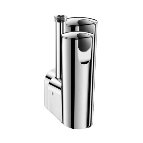Robinet d'urinoir automatique TEMPOMATIC 4 Delabie - Droit - Mural - M1/2" - A piles - Métal chromé