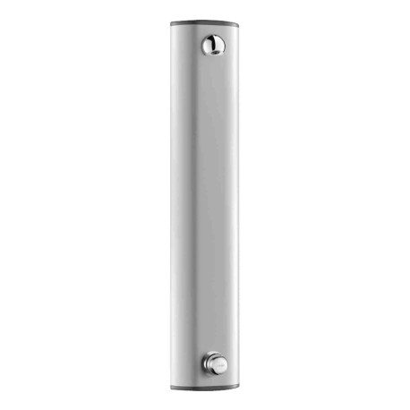 Colonne de douche temporisée TEMPOMIX Delabie - Avec pommeau - Alimentation haute M1/2" - Chromé