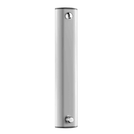 Colonne de douche temporisée TEMPOMIX Delabie - Avec pommeau - Alimentation cachée M1/2" - Chromé