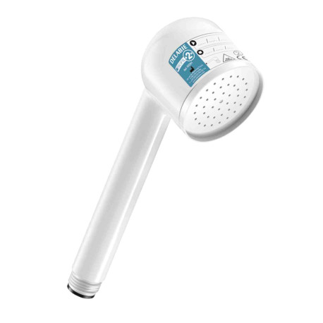 Pommeau de douche filtrant BIOFIL Delabie - Validité 2 mois - M1/2" - ABS - Blanc