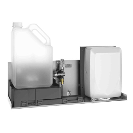 Module 3 fonctions pour installation derrière un miroir Delabie - Détection IR - M3/8" - 230V