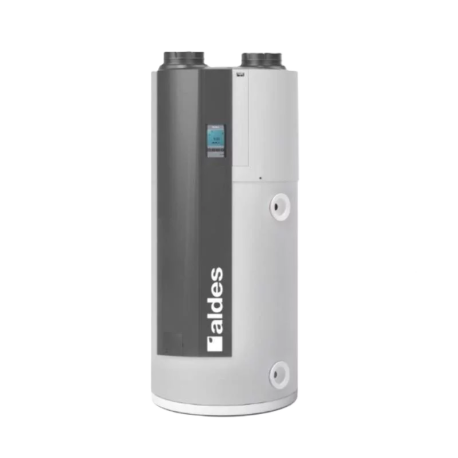 Chauffe-eau thermodynamique B100-FAN T.Flow Nano connecté Aldes - 100L - 2/3 personnes - Vertical mur ou trépied - 1500W