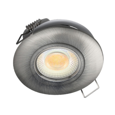 Spot encastré orientable Hera Arlux - 5/7W - 3CCT 2700/3000/4000K - Acier