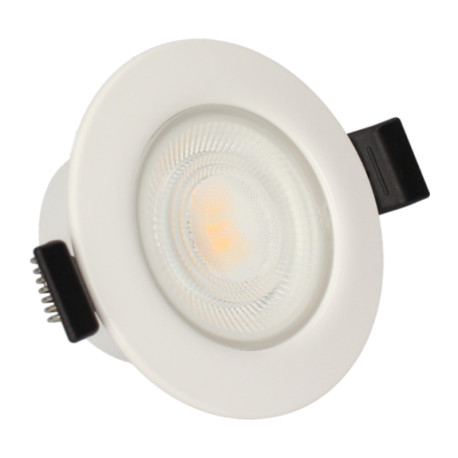 Spot encastré fixe SPT751 Arlux - 5W - 3CCT - ø90mm - Blanc