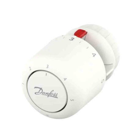 Tête thermostatique à gaz AERO Danfoss - Bulbe incorporé - 7/28 °C - Raccordement RA