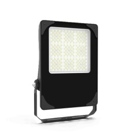Projecteur LED extérieur asymétrique CIME 100 Be-Led - 50/75/100W - 3CCT - IP66 - Noir
