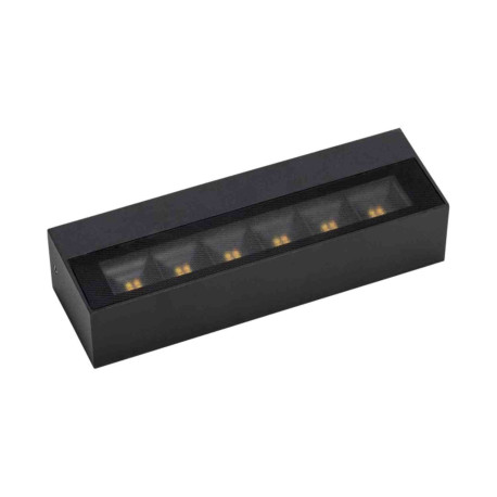 Applique LED extérieure Up&Down HORIZON 220 UD Be-Led - Rectangulaire - 2x7W - 3CCT - IP65 - Noir