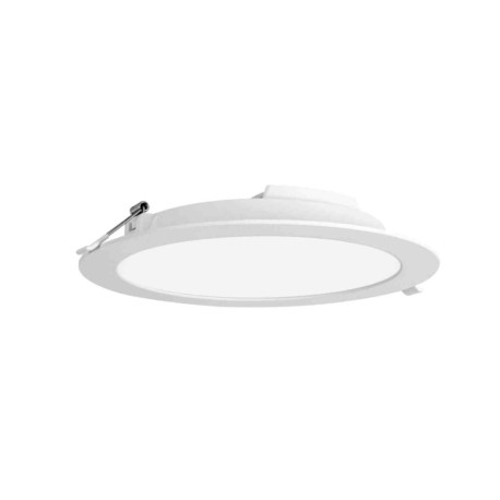 Downlight encastré LEKO Be-Led - 18W - 3CCT - IP44 façade - Blanc