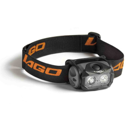 Bandeau pour lampe frontale BXR/FULGO Lago Light - Noir/Orange