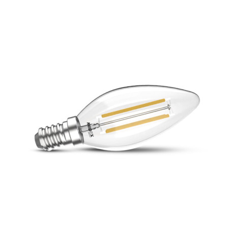 Ampoule LED à filament COB Miidex - E14 - 4W - 4000K