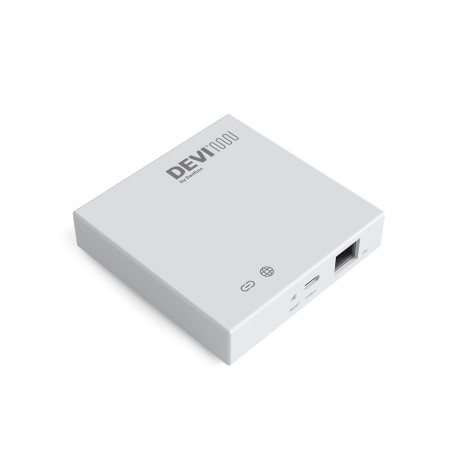 Passerelle DEVI Connect Danfoss - Pour connectivité - Zigbee - Blanc