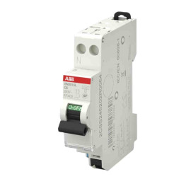 Disjoncteur 1P+N SN201SL ABB - 6A - 6kA - Courbe C - Bornes auto