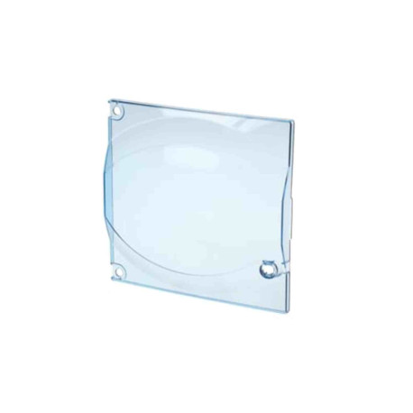 Porte réversible ABB - pour coffret Gale'O - 1 rangée - 13 modules - Transparente