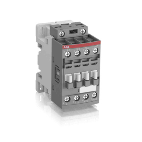 Contacteur moteur AF12Z-30-10-21 ABB - 3P+1NO - 5.5kW CA-3 - 12A CA-3 - Bobine 20..60V AC/DC