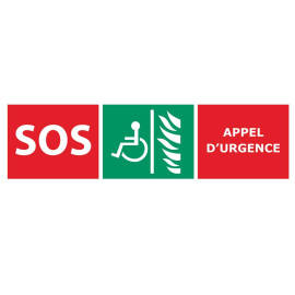 Jeu de 3 cartes de signalisation EASGT Aiphone - Pour module adresse GTAD