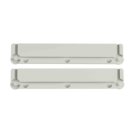 Jeu de 2 barrettes de protection GTPROF Aiphone - Pour boitiers de platines GF2B, GF3B et GT4B - ABS - Gris