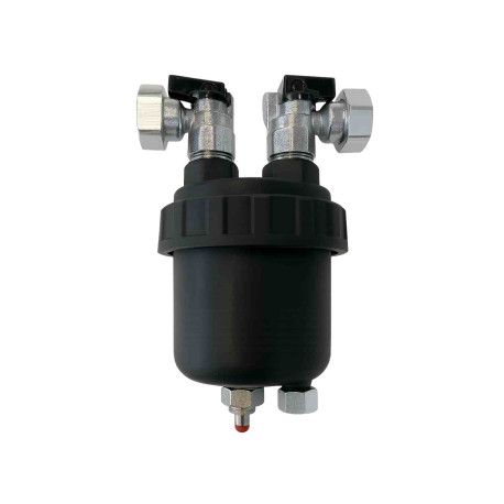 Filtre désemboueur magnétique MagMax BWT - Spécial PAC - 1" - 6m³/h - Double filtration 800/600µm