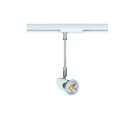 Spot rail 1 allumage Comète 029 Aric - GU10 - A/led - 4.2W - 3000K - Blanc