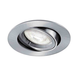 Spot encastré basculant Speed 70 Aric - Rond - 12V - GU5.3 - Max. 50W - Nickel - Sans lampe - Sans driver