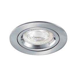 Spot encastré fixe Speed 50 Aric - Rond - 12V - GU5.3 - Max. 50W - Nickel - Sans lampe - Sans driver