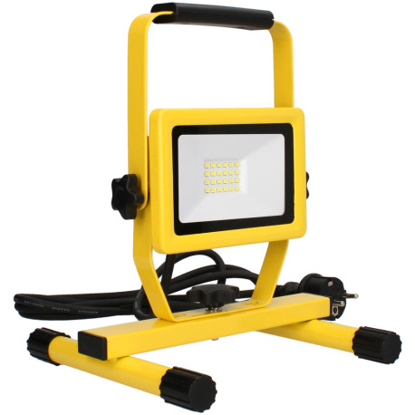 Projecteur portable Série P2 Arlux - 20W - 2200Lm - IP65 - Jaune