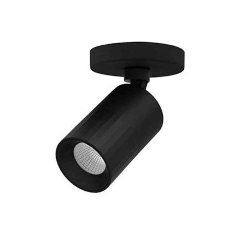 Applique-plafonnier LED orientable AUREA 1 C Indigo - 6W - 3CCT - 38° - Noir mat - Dimmable