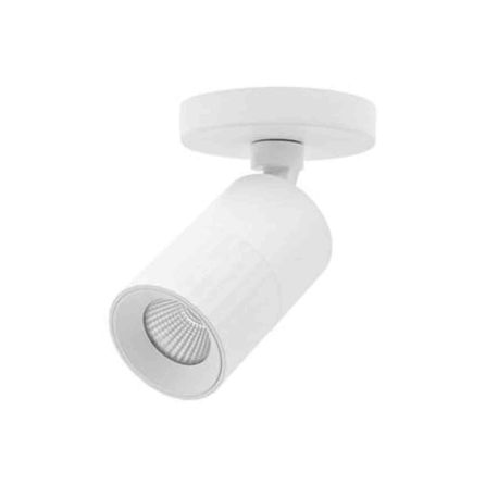 Applique-plafonnier LED orientable AUREA 1 C Indigo - 6W - 3CCT - 38° - Blanc mat - Dimmable