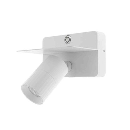Applique LED orientable AUREA 3 W Indigo - 7W - 3CCT - 38° - Blanc mat - Dimmable