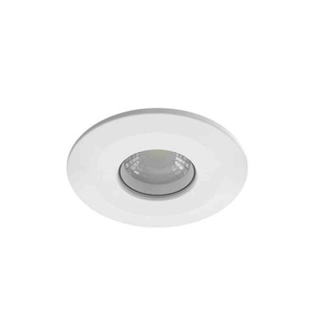 Downlight fixe KORY R Indigo - 6W - 3CCT - 60° - IP65 - Blanc mat